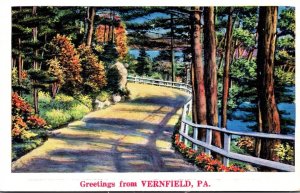Pennsylvania Greetings From Vernfield