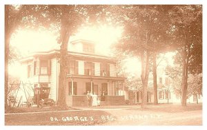 New York Verona Dr.George's residence, with wife & 2 children, RPC