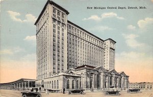 New Michigan Central Depot View - Detroit, Michigan MI  