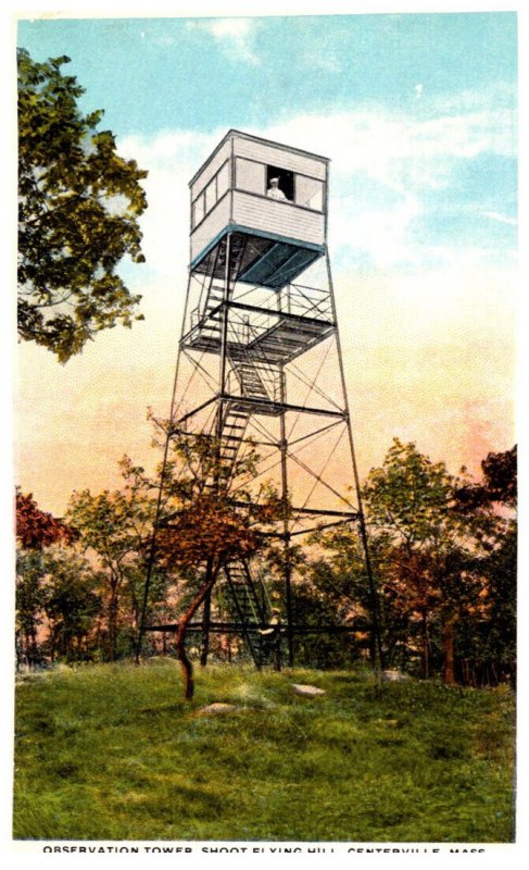 Massachusetts  Centerville Observation  Tower Shoot Flying Hill