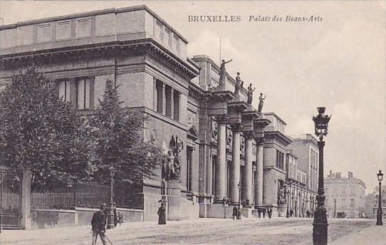 Belgium Brussells Bruxelles Palais Des Beaux Arts Museums