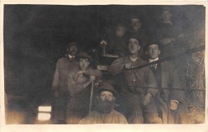 H67/ Quebec Canada RPPC Postcard c1910 Workers Occupational Farmers  196