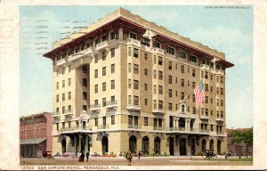 Florida Pensacola The San Carlos Hotel 1912 Detroit Publishing