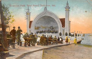 Riverview Park, Band Stand Baltimore, Maryland MD