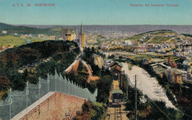 Spain Barcelona Estacio del Funicular Tibidabo 06.70