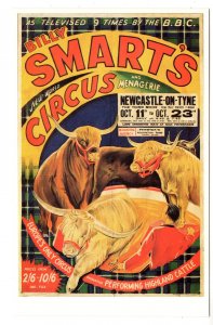 Billy Smarts Circus Animals, Performing Highland Cattle, Advertising