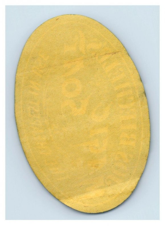 1880s-90s Victorian Label Scrap Card Jos. Biechele's Magic Soap F136
