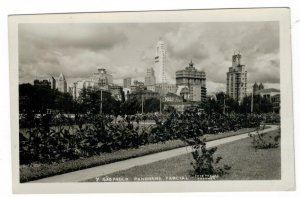 Brazil 1947 Used Postcard Sao Paulo Panorama Park View Landscape Architecture