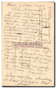 Old Postcard The Paris Porte St Denis and the boulevards