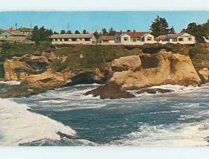 Pre-1980 ARCH ROCK MOTEL Depoe Bay Oregon OR s7374