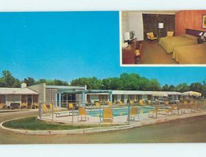 Unused Pre-1980 MOTEL SCENE Fair Lawn - Near Paterson New Jersey NJ HJ9663