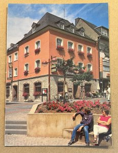 UNUSED POSTCARD  -  HOTEL LOUIS MULLER HAUPTSTRASSE 42, BITBURG, GERMANY