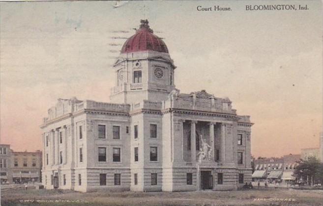 Indiana Bloomington Court House 1911