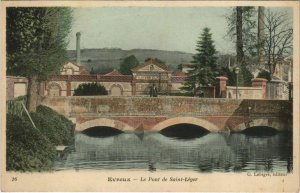 CPA EVREUX Le Pont de Saint-Leger (1148987)