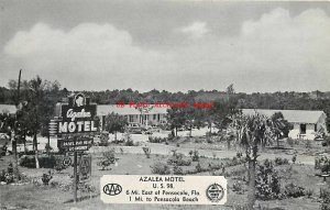 FL, Pensacola, Florida, Azalea Motel, Exterior View, US 98,Dexter Press No 69108