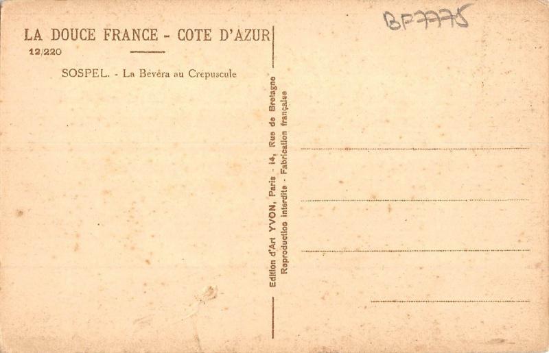 BF7775 sospel la brevera au crepuscule france       France