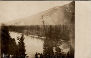 RPPC Rocky Mountain Antigo Wisconsin 1908 Photographer HR Madison Postcard U18