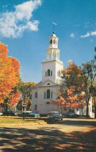 The Old First Church - Fall View - Bennington VT, Vermont