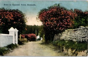 Road To Spanish Point Bermuda Postcard