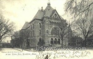 Town Hall - Brookline, Massachusetts MA