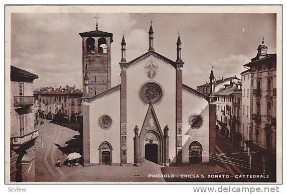 RP: Pinerolo - Chiesa S. Donato-Cattedrale, ITALY , PU-1935