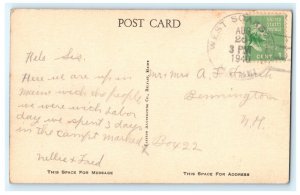 Skillins Cabins West Scarboro ME Maine Postcard (BF1)