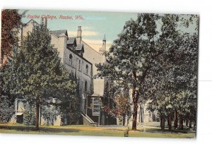 Racine Wisconsin WI Postcard 1907-1915 Racine College