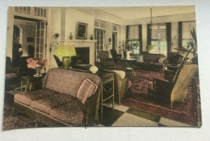 VINTAGE UNUSED HANDCOLORED PC SUN PARLOR DAUGHTERS OF AMERICA TIFFIN OHIO