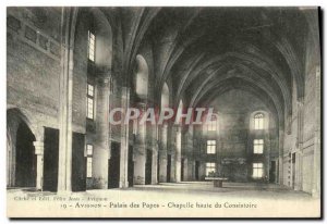 Old Postcard Avignon Palace of the Popes Chapel High Consistory