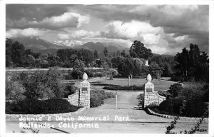 Jennie E. Davis Memorial Park Redlands CA