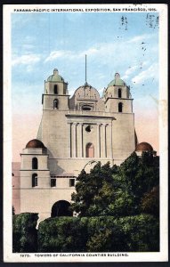 CA SAN FRANCISCO Panama-Pacific International Exposition Towers Counties pm1915