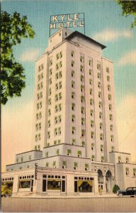 postcard TX - Kyle Hotel, Temple