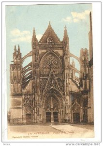 Facade De La Trinite, Ancienne Abbaye, Monument Historique, Vendome (Loir et ...
