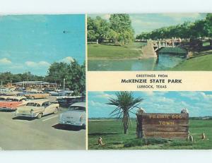 Pre-1980 PARK SCENE Lubbock Texas TX hk6775