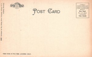 Albany New York, State Street Shopping District Street View Vintage Postcard