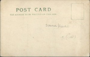 Handmade? Hand Drawn? Boy Scout Hiking c1910 Postcard 