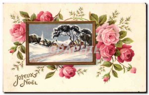 Old Postcard Fantasy Merry Christmas