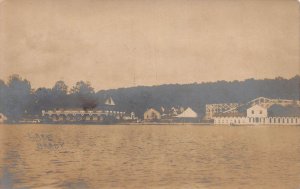 J82/ Brady Lake Kent Ravenna Ohio RPPC Postcard c1910 Roller Coaster 59