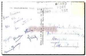 Malo baths - Souvenir - Old Postcard