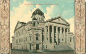 Oklahoma City, OK First Christian Church UDB Unused Postcard