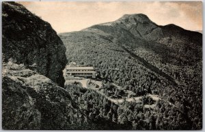 Top O Vermont State's Highest Peak Mt. Mansfield Vermont RPPC Photo Postcard