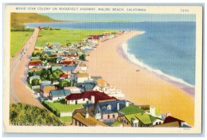 c1960s Home Of Jeff Chandler Exterior Palm Springs California Mountain Postcard