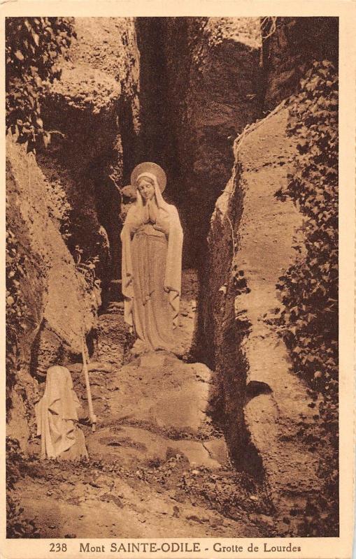 BF7180 mont sainte odile grotte de lourdes france   France