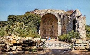 Father Serra's Church - Mission San Juan Capistrano, California CA  