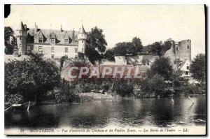 Old Postcard Set Montresor the Castle View and Vieilles Tours Les Bords de l'...