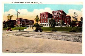 Postcard HOUSE SCENE St. Louis Missouri MO AP3413