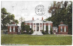 Baltimore, Maryland, Johns Hopkins University 1909 to Cincinnati, Ohio