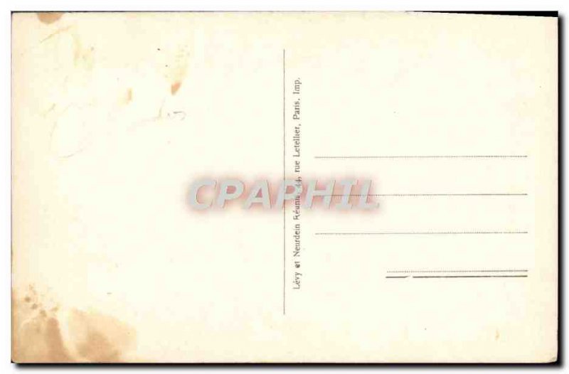 Old Postcard Villerville La Digue has high Maree