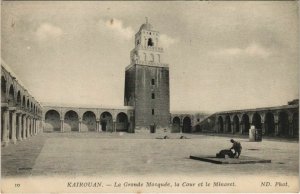 CPA AK Kairouan La Grande Mosquee TUNISIE (1102946)