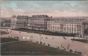Devon Postcard - Grand Hotel and Esplanade, Plymouth  XT327